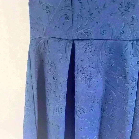 Green Envelope textured A line dress size L - Picture 4 of 9